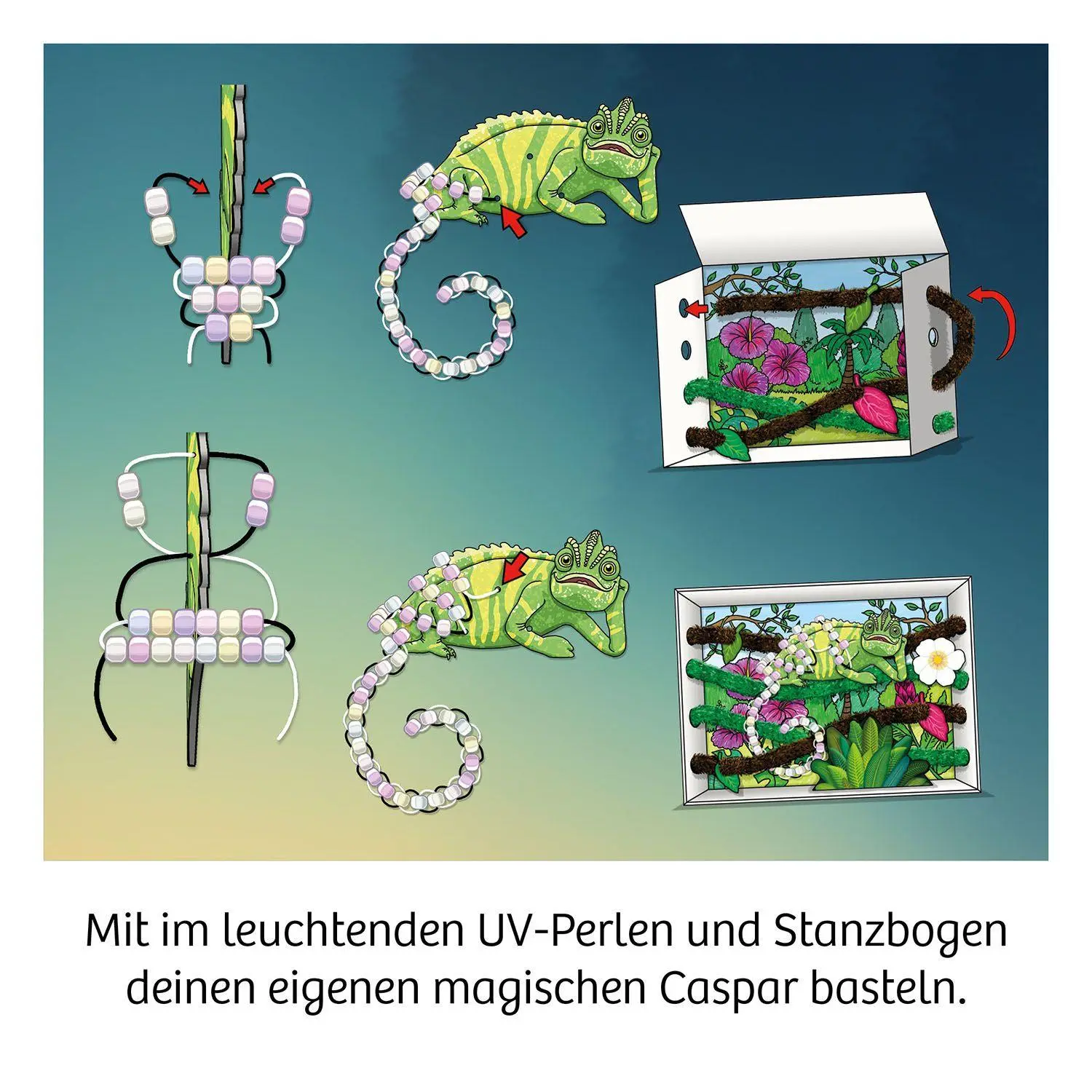 Bild: 4002051658281 | Die Schule der magischen Tiere - Caspar mit magischen UV-Perlen | 2025