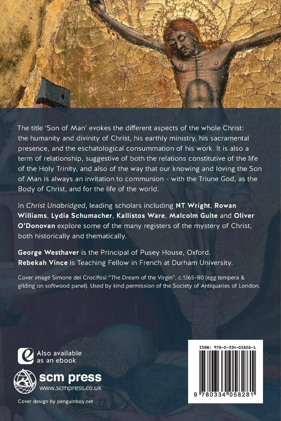 Rückseite: 9780334058281 | Christ Unabridged | Knowing and Loving the Son of Man | Rebekah Vince