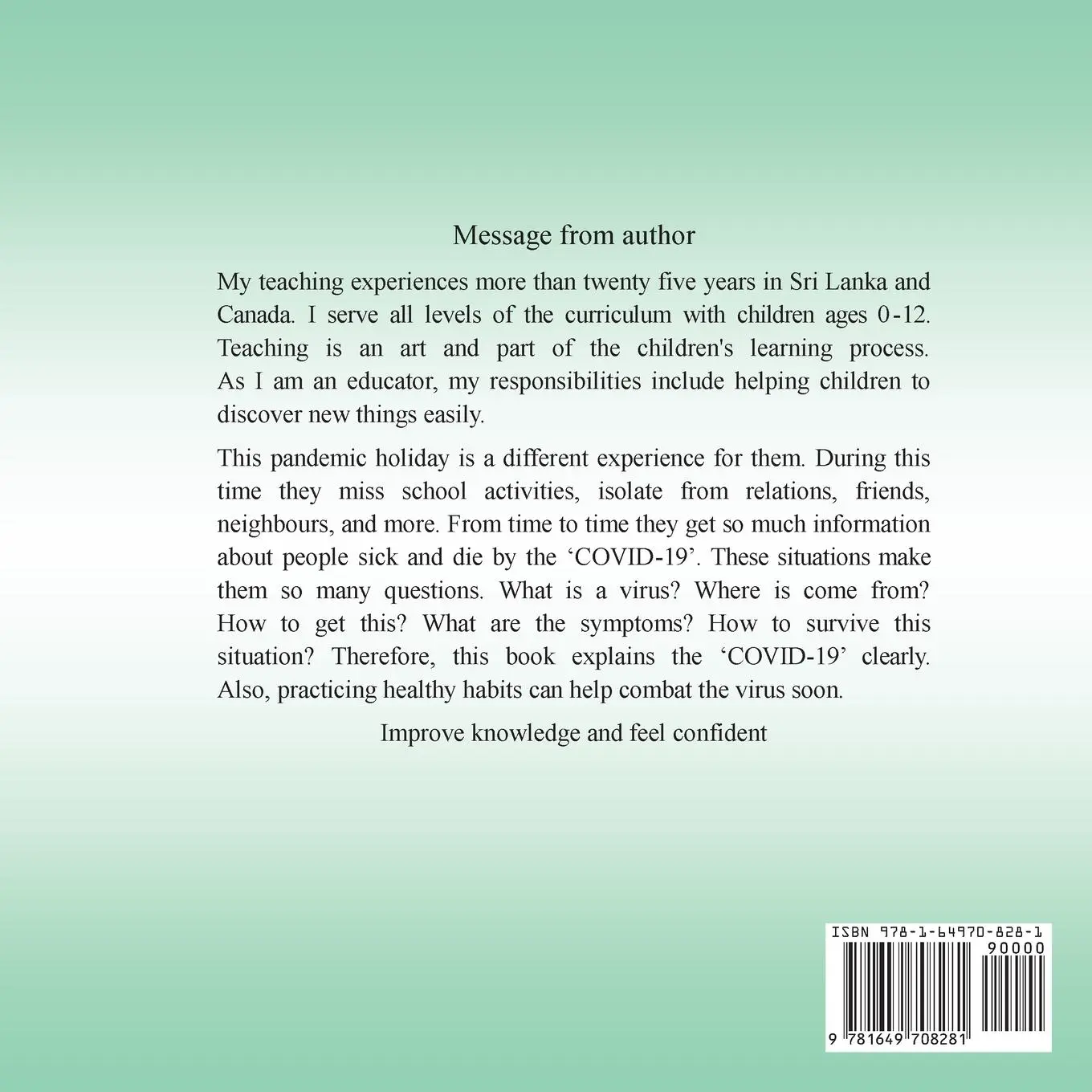 Cover: 9781649708281 | Bye Bye the 'COVID-19' | Devi Thangamaniam | Taschenbuch | Englisch