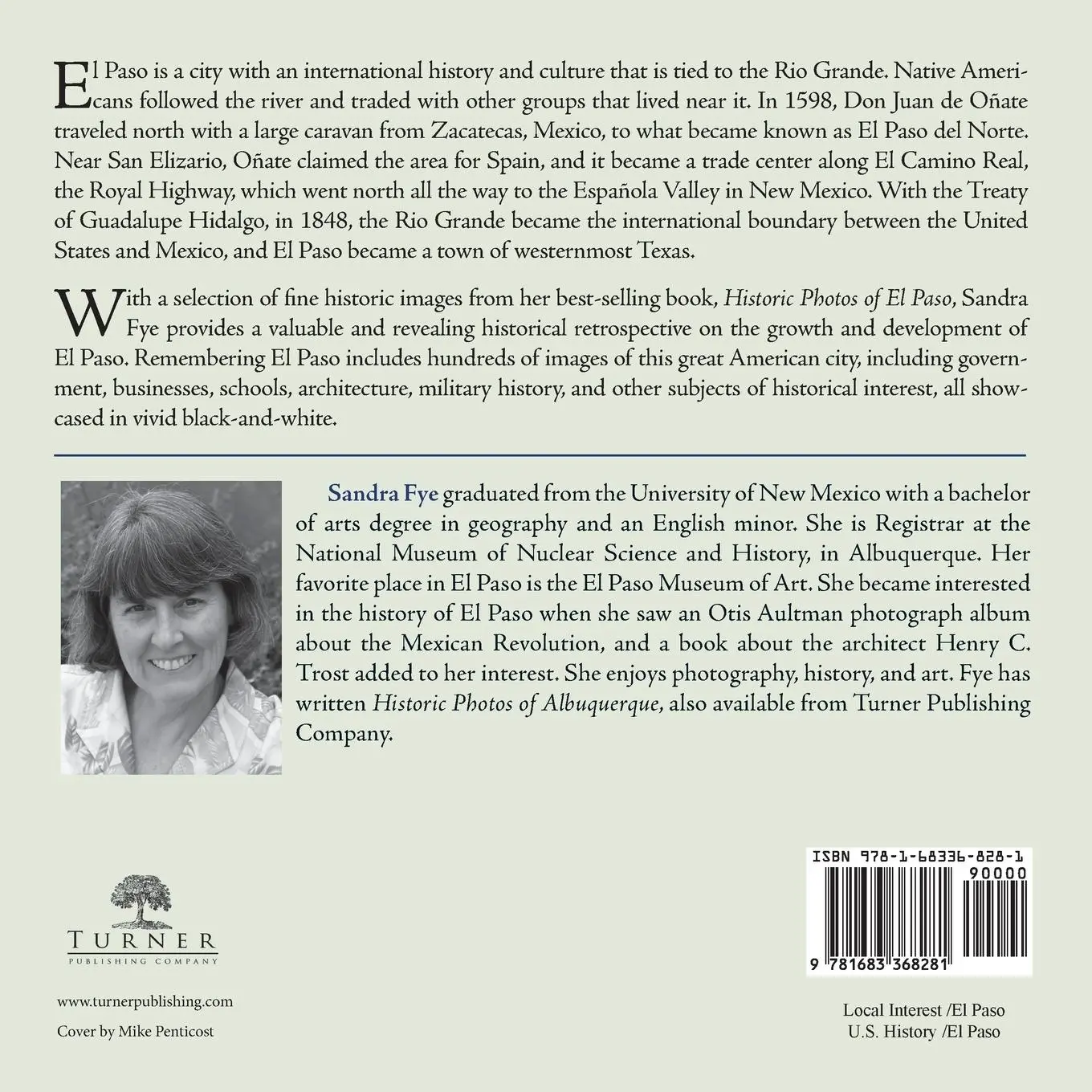 Rückseite: 9781683368281 | Remembering El Paso | Sandra Fye | Taschenbuch | Englisch | 2010