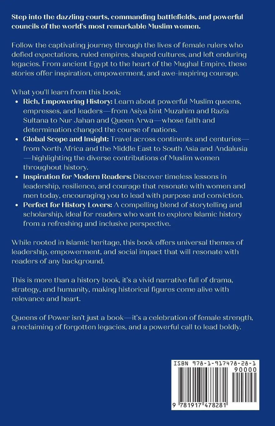 Rückseite: 9781917478281 | Queens of Power | Sarah Gulfraz | Taschenbuch | Englisch | 2025
