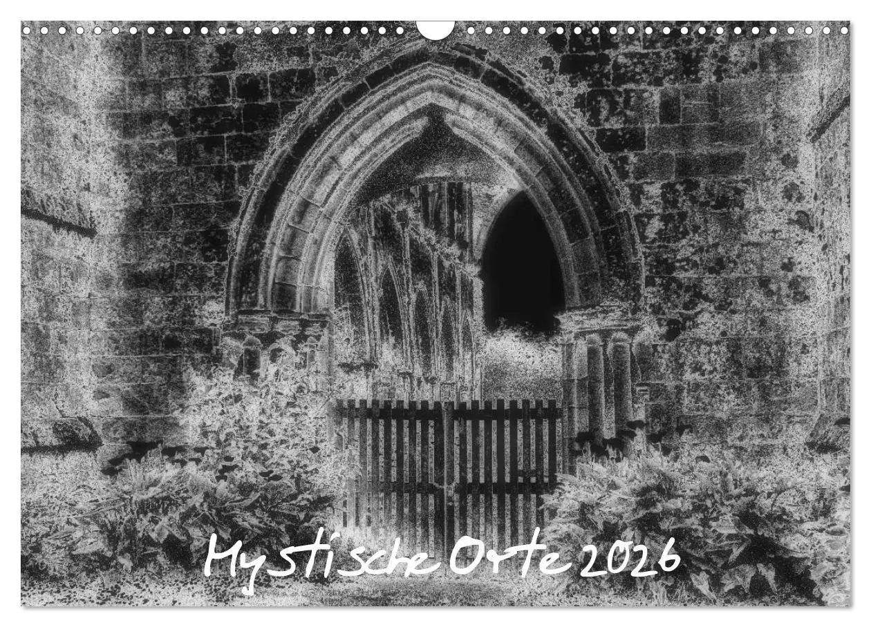 Cover: 9783516158281 | Mystische Orte 2026 (Wandkalender 2026 DIN A3 quer), CALVENDO...