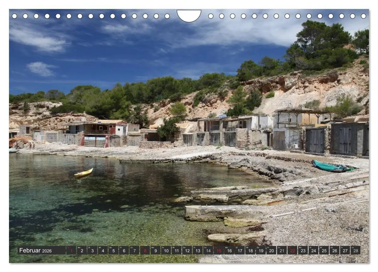 Bild: 9783516228281 | Ibiza - Balearen (Wandkalender 2026 DIN A4 quer), CALVENDO...