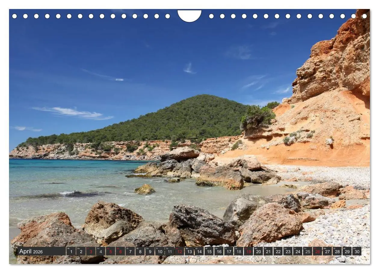 Bild: 9783516228281 | Ibiza - Balearen (Wandkalender 2026 DIN A4 quer), CALVENDO...