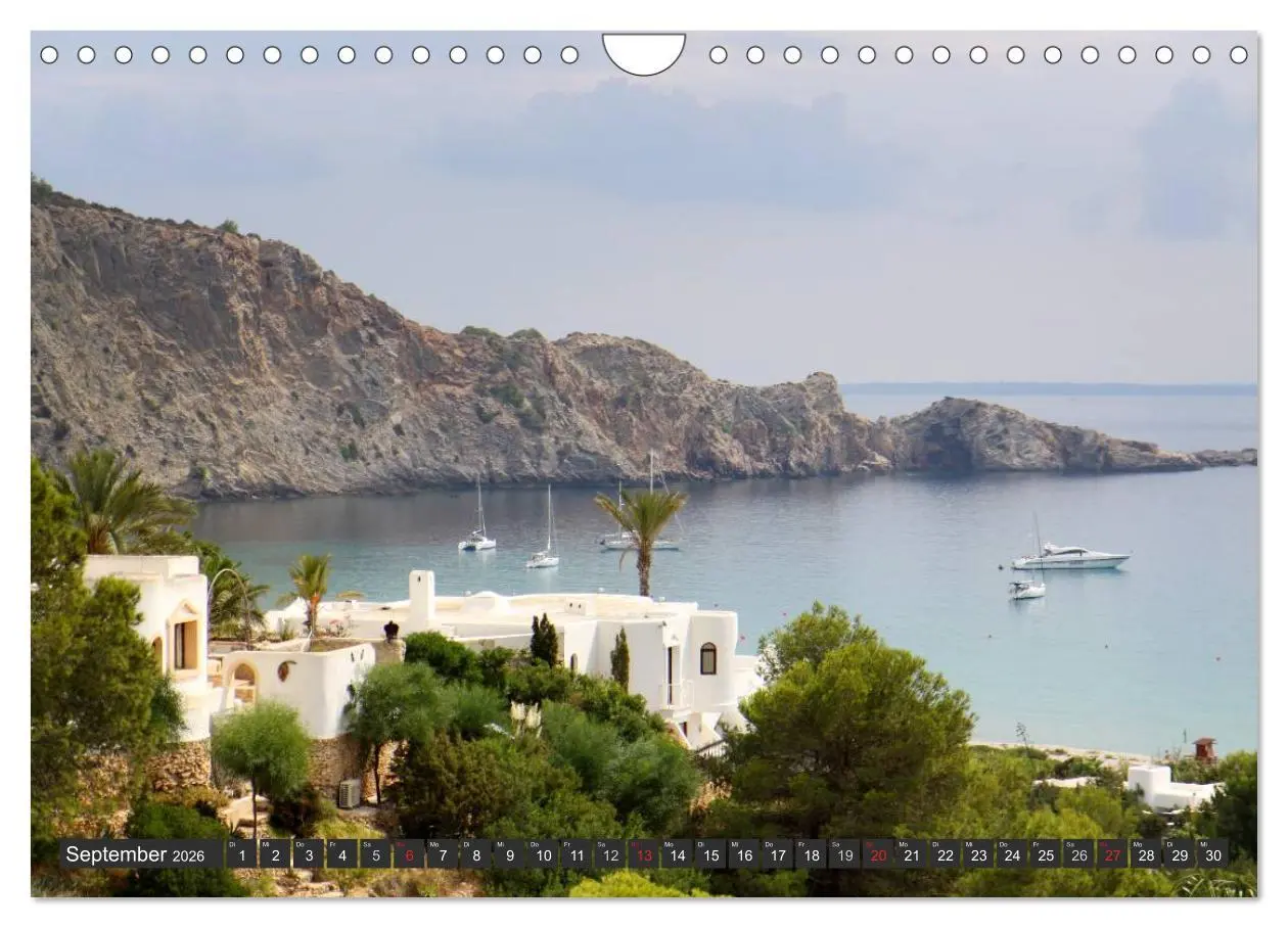 Bild: 9783516228281 | Ibiza - Balearen (Wandkalender 2026 DIN A4 quer), CALVENDO...