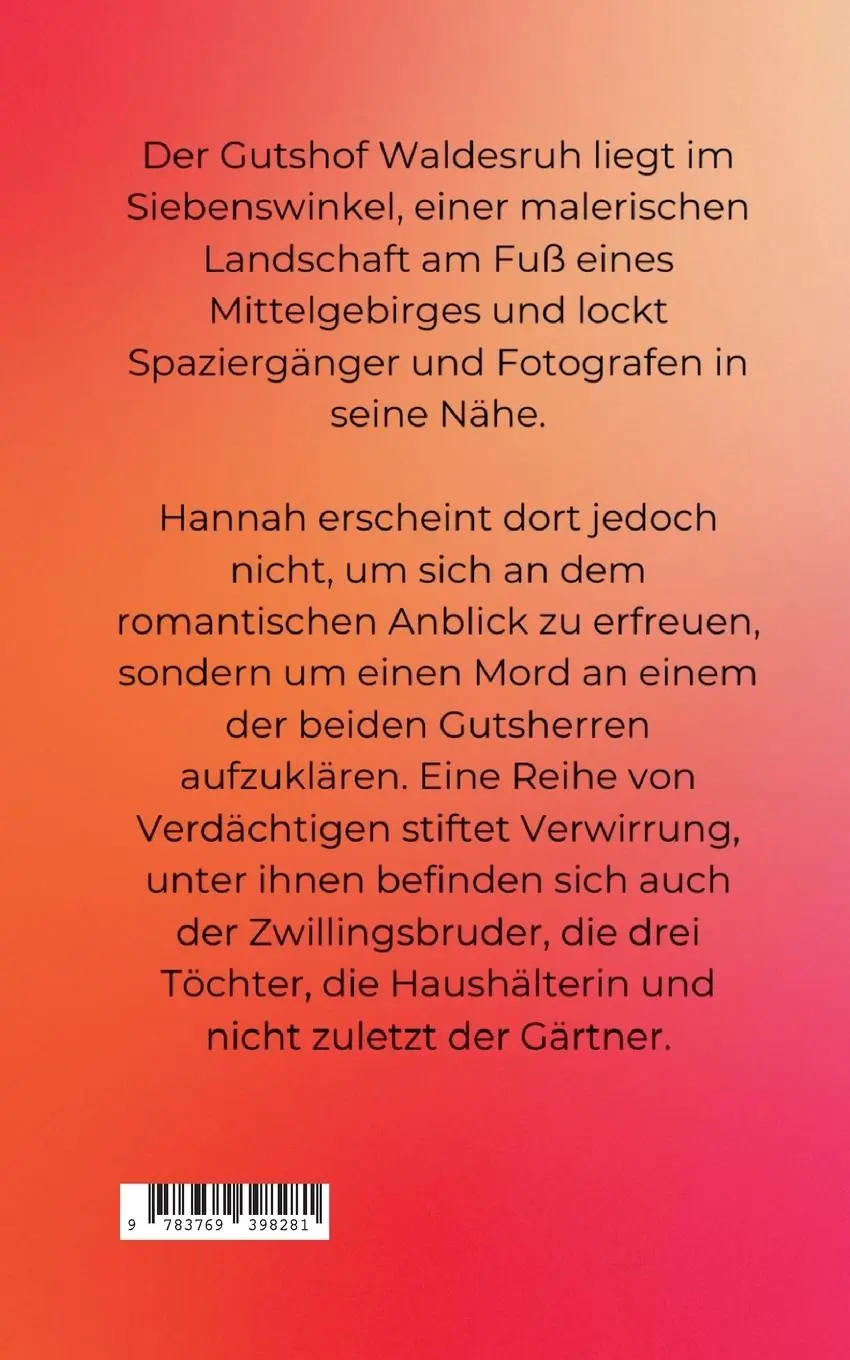 Rückseite: 9783769398281 | Der Puppenspieler vom Siebenswinkel | Spannender Landhauskrimi | Buch
