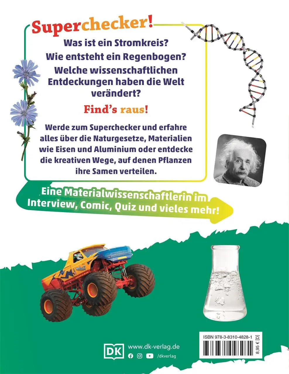 Rückseite: 9783831048281 | Superchecker! Natur und Technik | DK Verlag - Kids | Taschenbuch