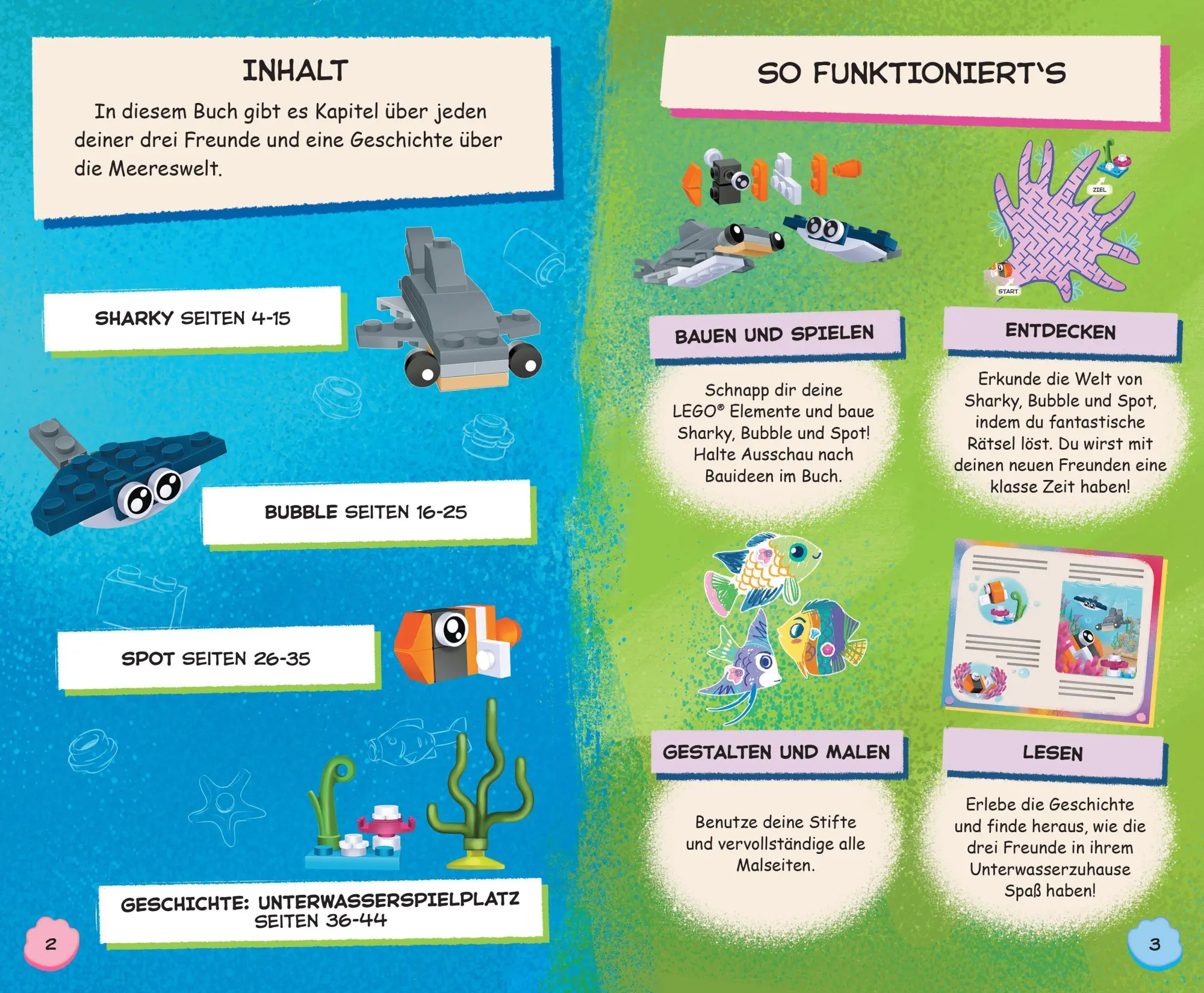 Bild: 9788325348281 | LEGO® Books - Bauen &amp; Spielen - Meer | Taschenbuch | 48 S. | Deutsch