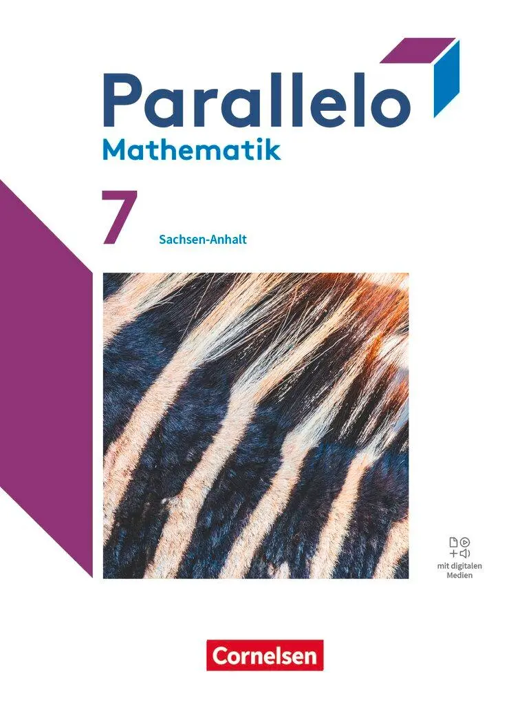 Cover: 9783060418381 | Parallelo 7. Schuljahr - Sachsen-Anhalt - Schulbuch mit digitalen...