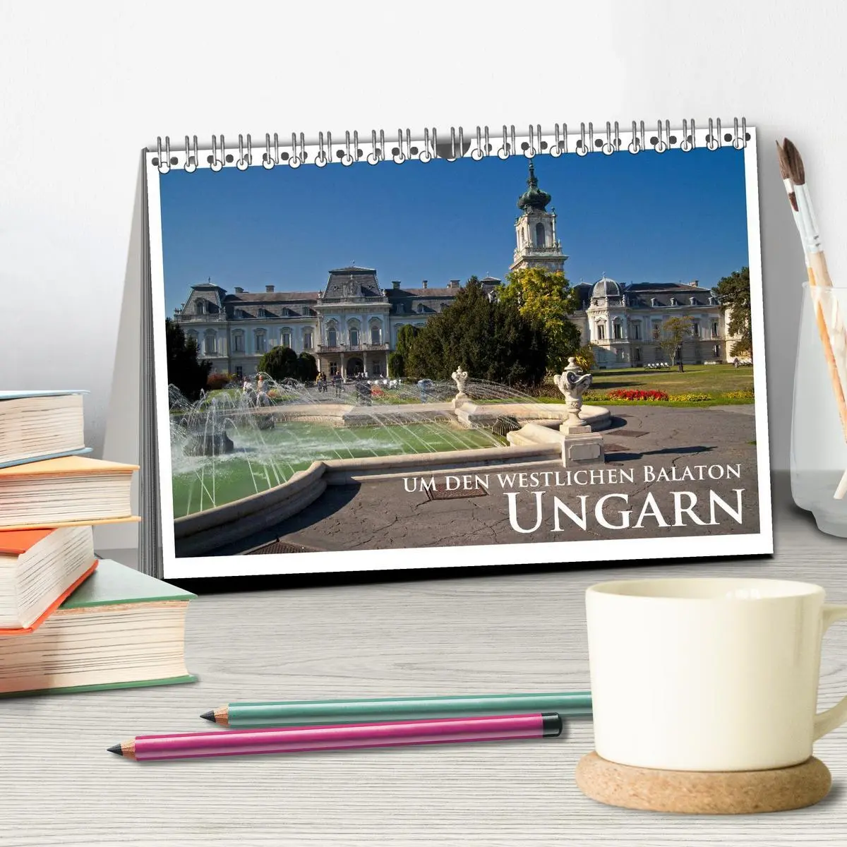 Bild: 9783516218381 | Ungarn - um den westlichen Balaton (Tischkalender 2026 DIN A5...