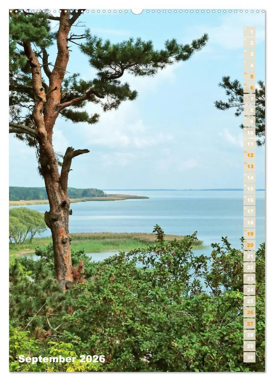 Bild: 9783516388381 | Kurische Nehrung - Am langen, weichen Ostsee-Strand (Wandkalender...