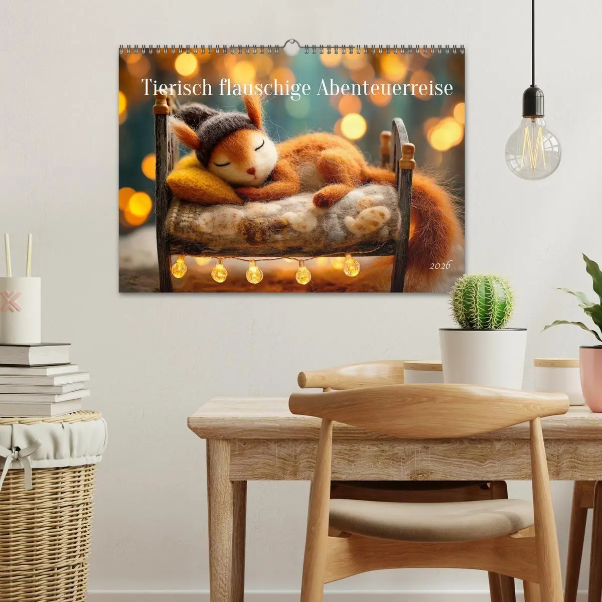 Bild: 9783516698381 | Tierisch flauschige Abenteuerreise (Wandkalender 2026 DIN A3 quer),...