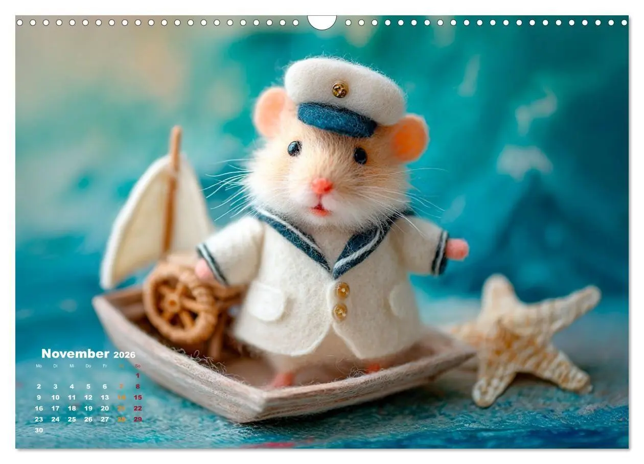 Bild: 9783516698381 | Tierisch flauschige Abenteuerreise (Wandkalender 2026 DIN A3 quer),...