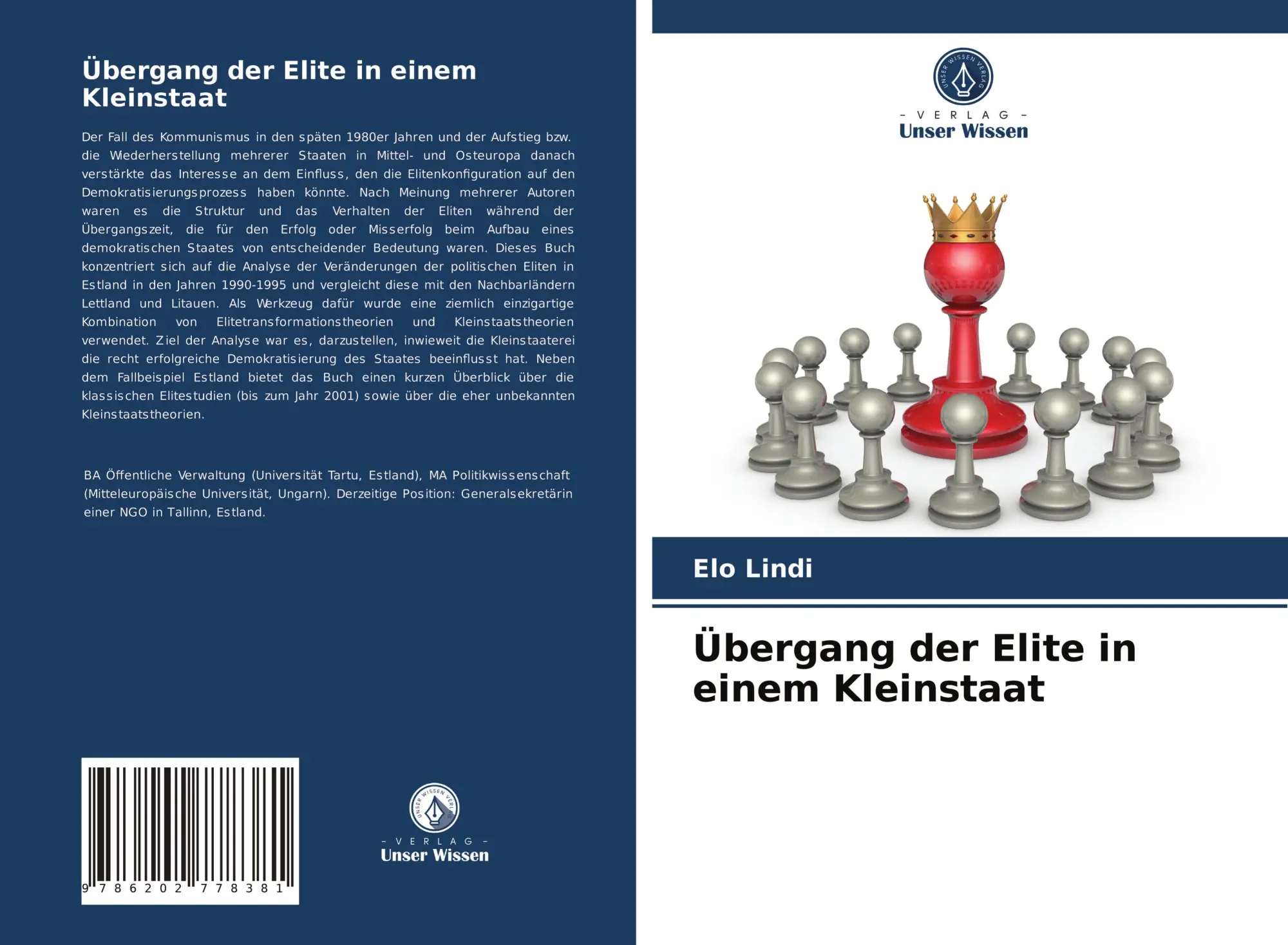 Cover: 9786202778381 | Übergang der Elite in einem Kleinstaat | Elo Lindi | Taschenbuch