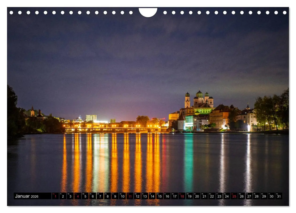 Bild: 9783457738481 | Passau - Die Dreiflüssestadt (Wandkalender 2026 DIN A4 quer),...