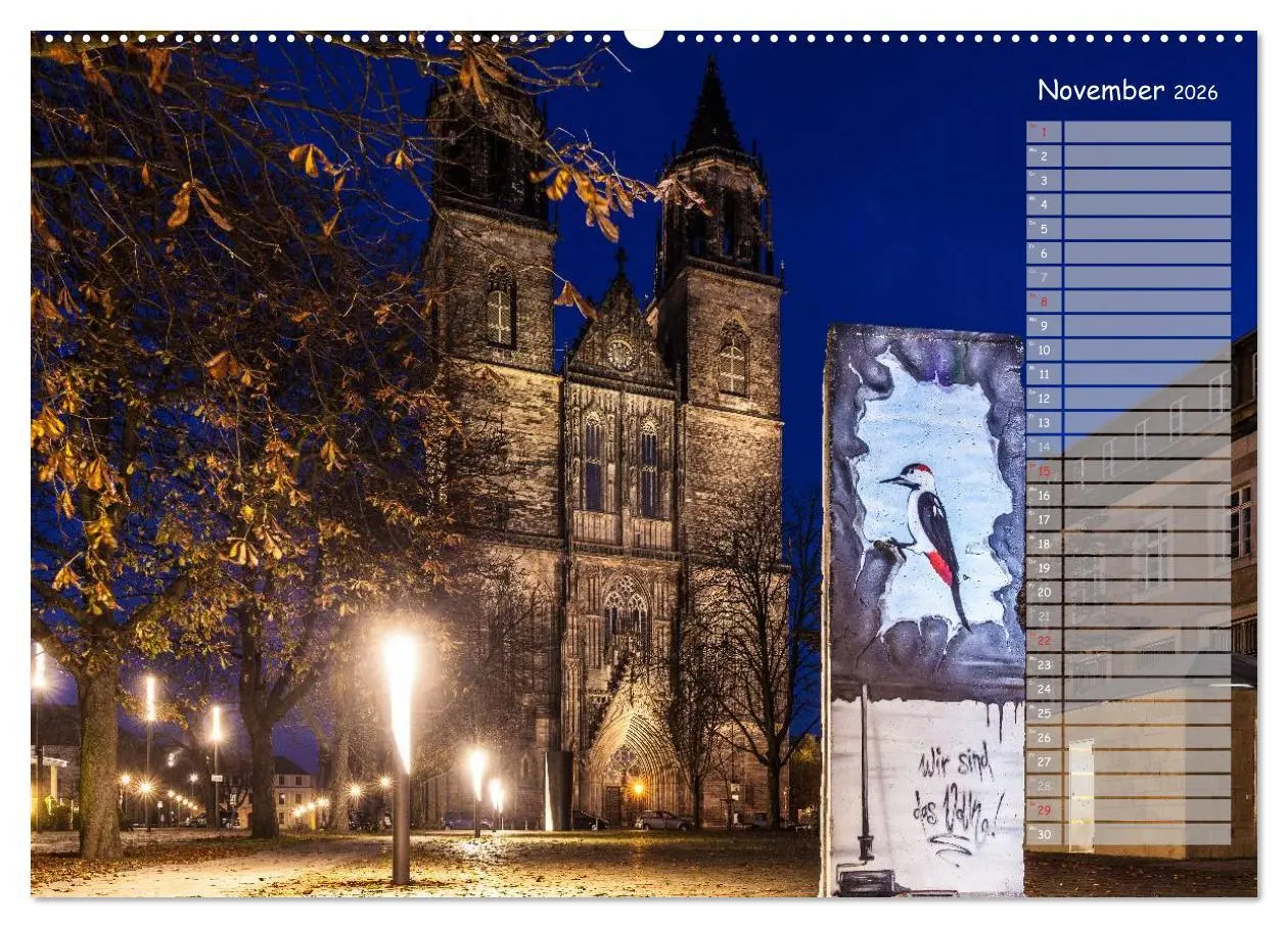 Bild: 9783457978481 | Der Magdeburger Dom 2026 (Wandkalender 2026 DIN A2 quer), CALVENDO...