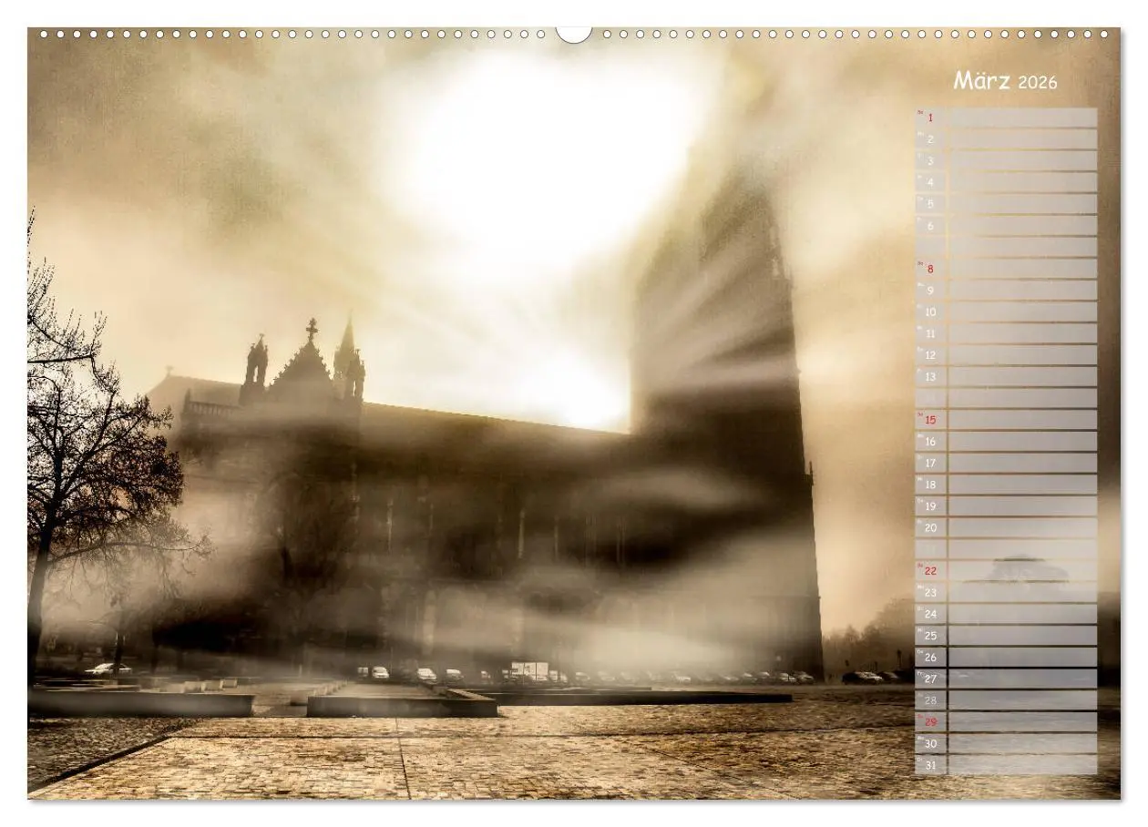 Bild: 9783457978481 | Der Magdeburger Dom 2026 (Wandkalender 2026 DIN A2 quer), CALVENDO...