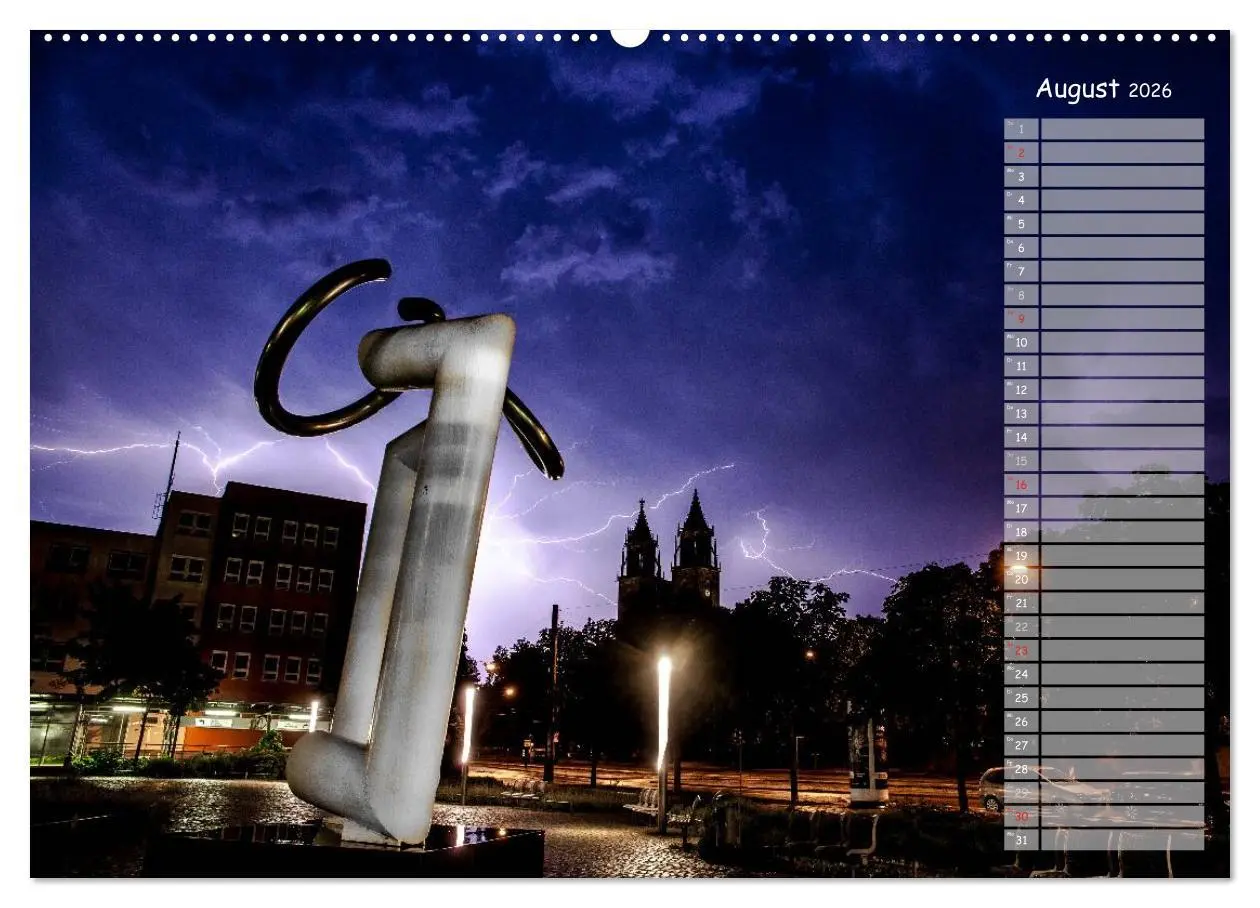Bild: 9783457978481 | Der Magdeburger Dom 2026 (Wandkalender 2026 DIN A2 quer), CALVENDO...