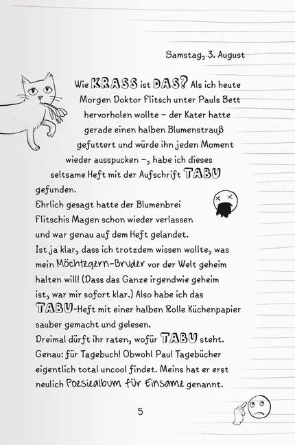 Bild: 9783473408481 | Das ungeheimste Tagebuch der Welt!, Band 1: Wie mein bescheuerter...