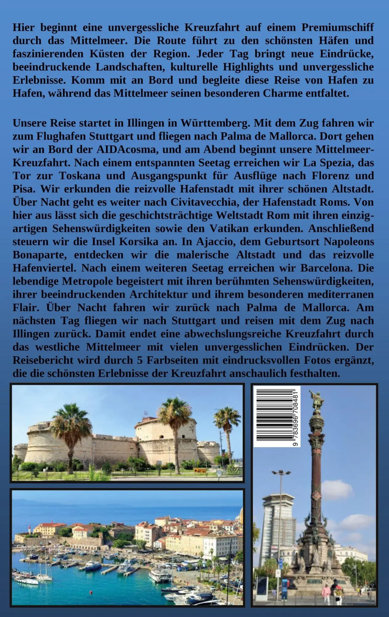 Rückseite: 9783696708481 | Kreuzfahrt Mediterrane Schätze | Wolfgang Pade | Taschenbuch | 88 S.