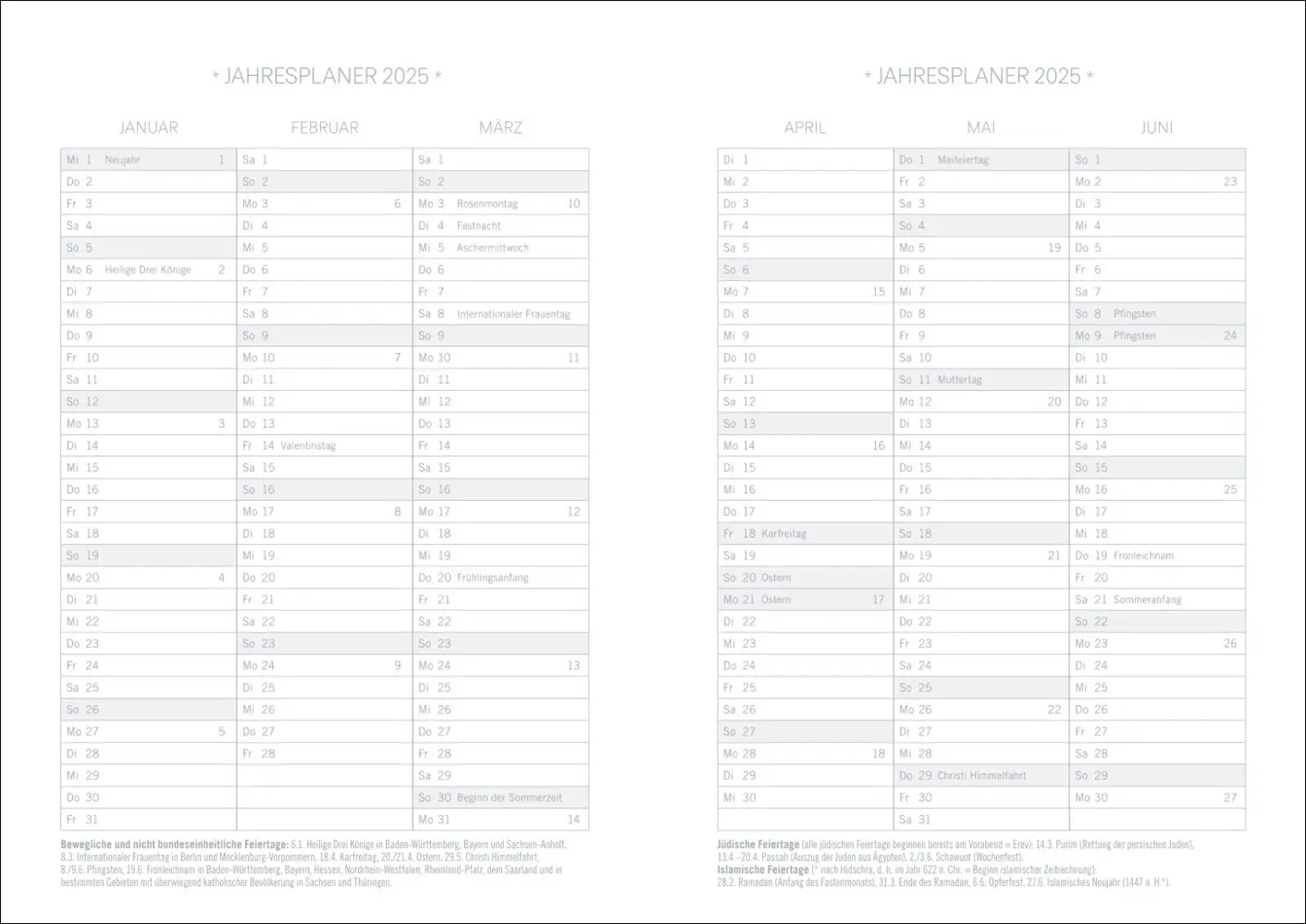 Bild: 9783756408481 | Design Diary Streifen 2025 | Kalender | 152 S. | Deutsch | 2025 | Heye