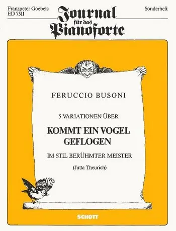 Cover: 9790001078481 | Funf Variationen uber Kommt ein Vogel geflogen | Ferruccio Busoni