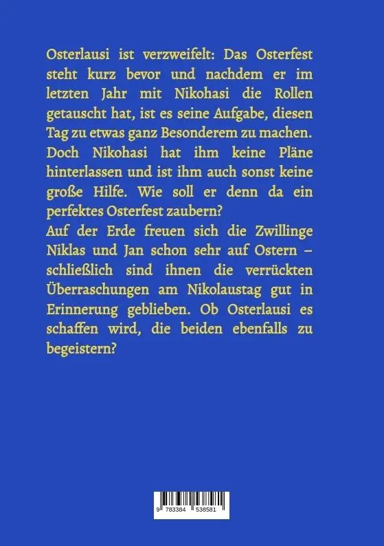 Rückseite: 9783384538581 | Osterlausi und Nikohasi | Ein voll verdrehtes Osterfest | Traschütz