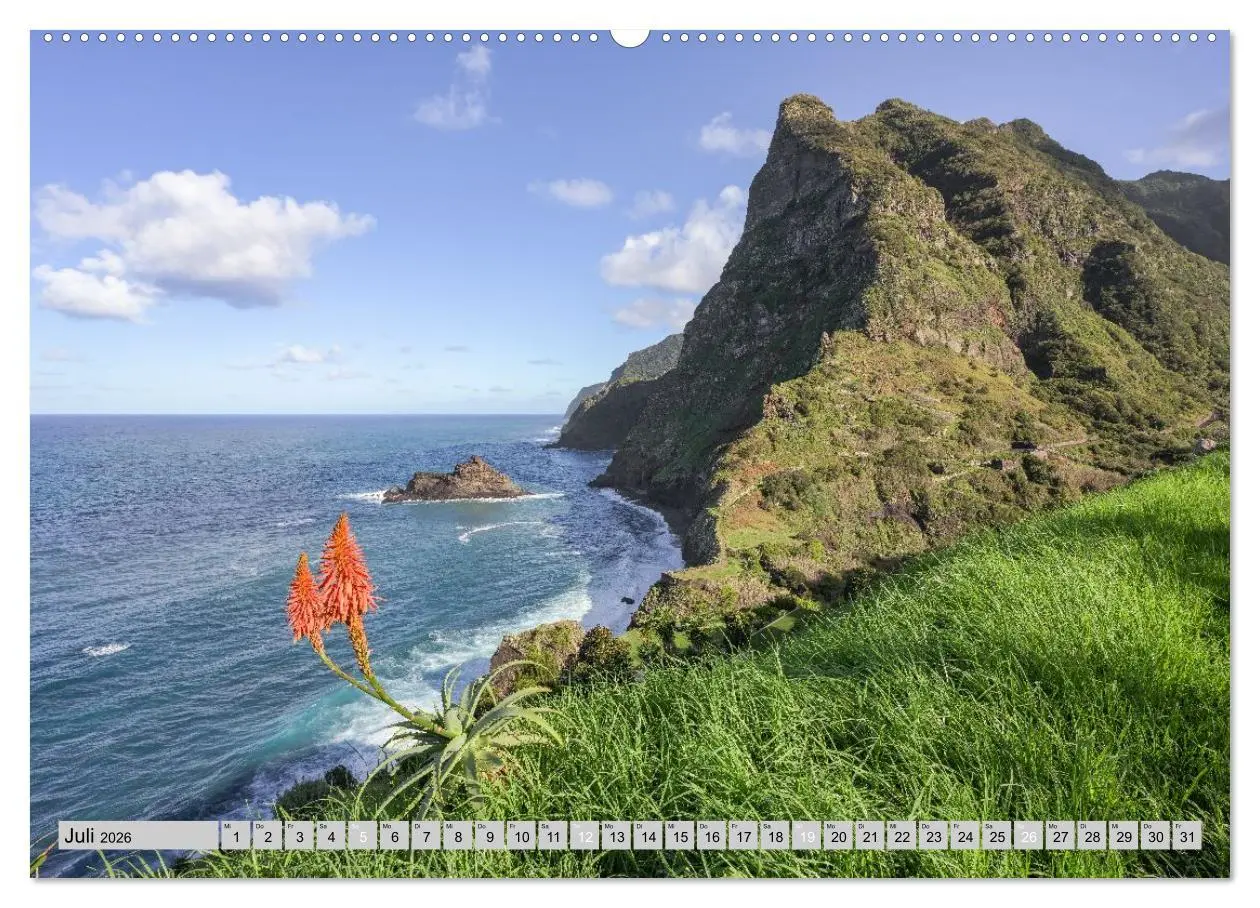 Bild: 9783516508581 | Wunderschönes Madeira (Wandkalender 2026 DIN A2 quer), CALVENDO...