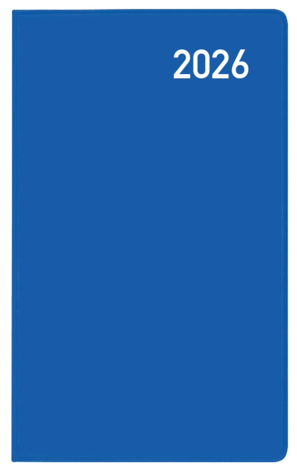 Cover: 9783731888581 | Taschenkalender Pluto geheftet Karton blau 2026 | Verlag Korsch | Buch