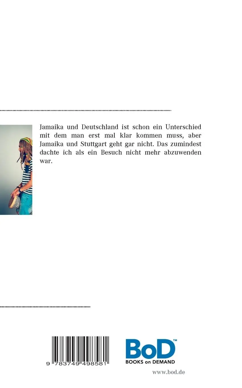 Rückseite: 9783749498581 | Ein Jamaikaner in Stuttgart | Jürgen Kowalski | Taschenbuch | 120 S.
