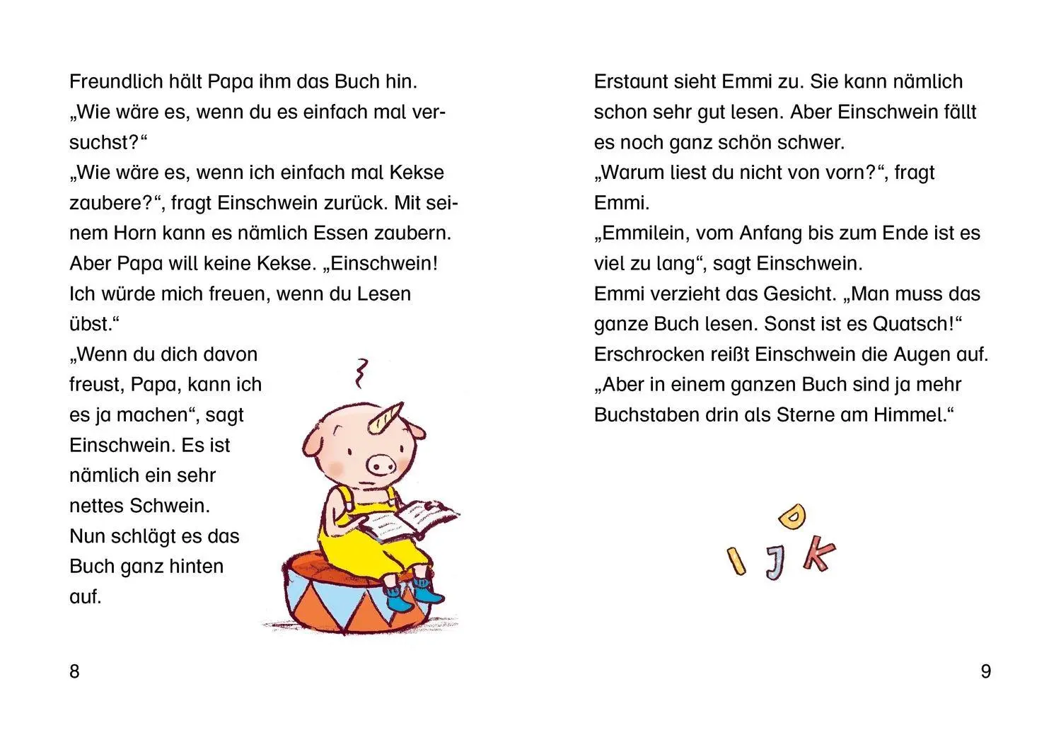 Bild: 9783751208581 | Emmi &amp; Einschwein. Lesen macht lustig | Mini-Ausgabe für die Schultüte