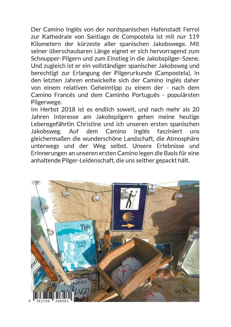 Rückseite: 9783758308581 | Camino Inglés | Christian Hottas | Taschenbuch | Paperback | 120 S.