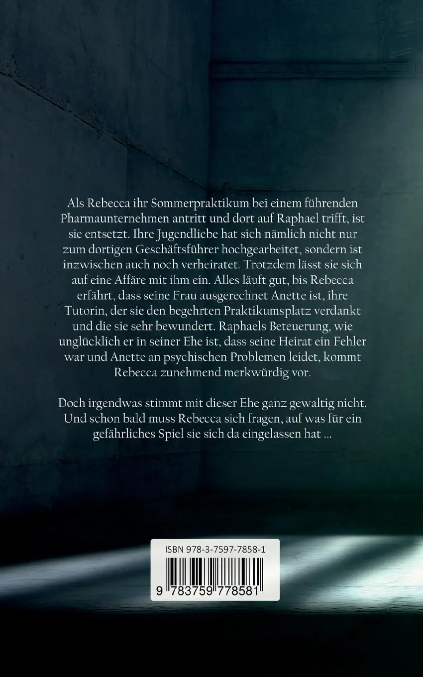 Rückseite: 9783759778581 | Gefängnis einer Ehe | Sophie Edenberg | Taschenbuch | 348 S. | Deutsch