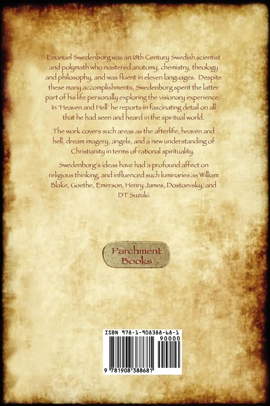 Rückseite: 9781908388681 | Heaven and Hell | Emanuel Swedenborg | Taschenbuch | Englisch | 2012