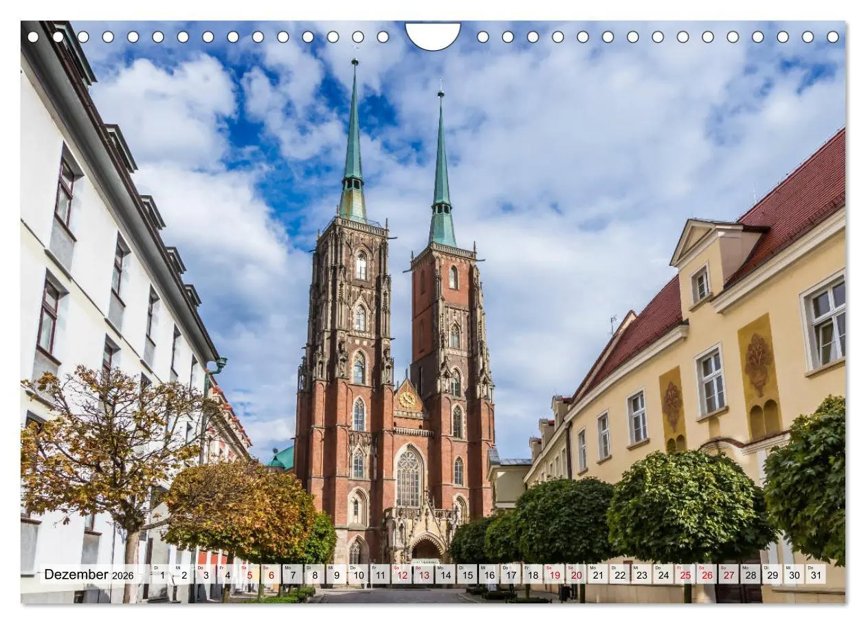 Bild: 9783457888681 | HISTORIE BRESLAU (Wandkalender 2026 DIN A4 quer), CALVENDO...