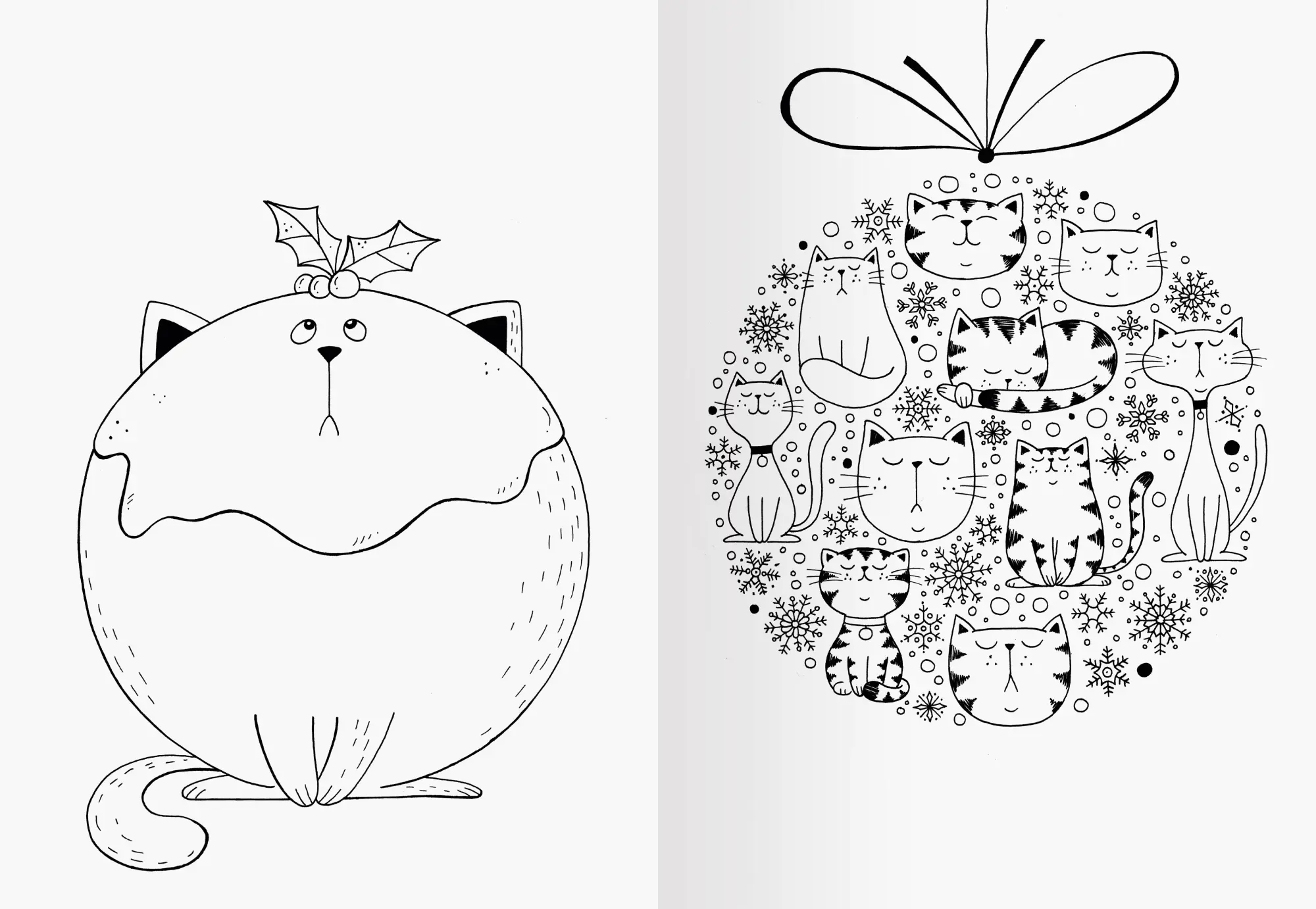 Bild: 9783473488681 | A Million Christmas Cats: Mein Katzen-Malbuch zu Weihnachten | Bigwood