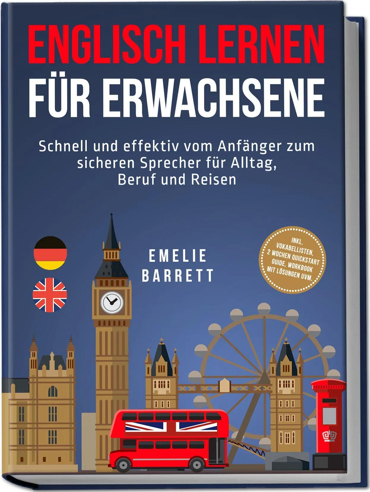 Cover: 9783757618681 | Englisch lernen für Erwachsene: Schnell und effektiv vom Anfänger...