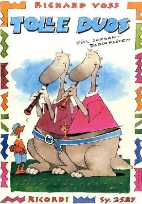 Cover: 9783931788681 | Tolle Duos, für 2 Sopranblockflöten | Richard Voss | Broschüre | 25 S.