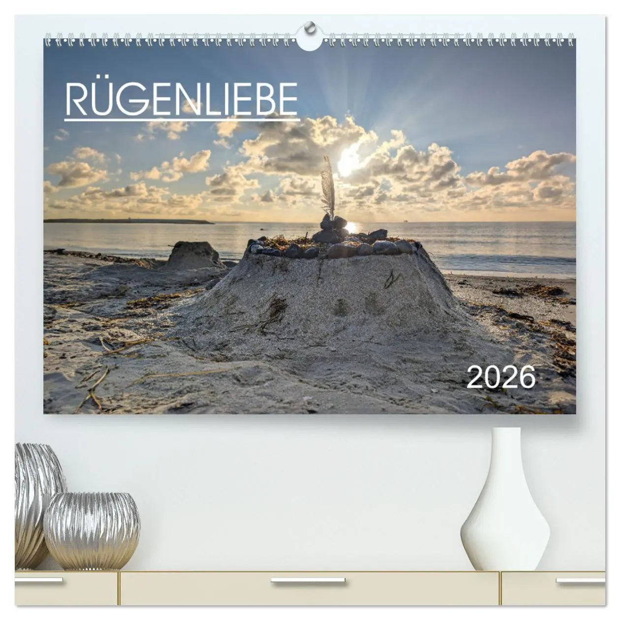 Cover: 9783457258781 | Rügenliebe 2026 (hochwertiger Premium Wandkalender 2026 DIN A2...