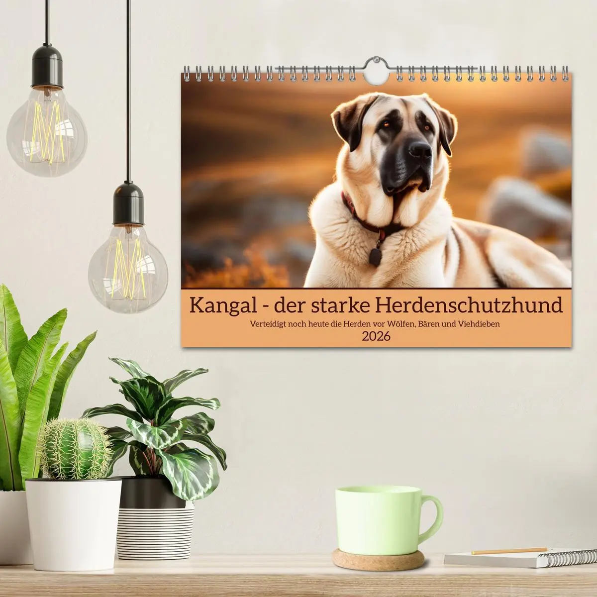 Bild: 9783457328781 | Kangal - der starke Herdenschutzhund (Wandkalender 2026 DIN A4...