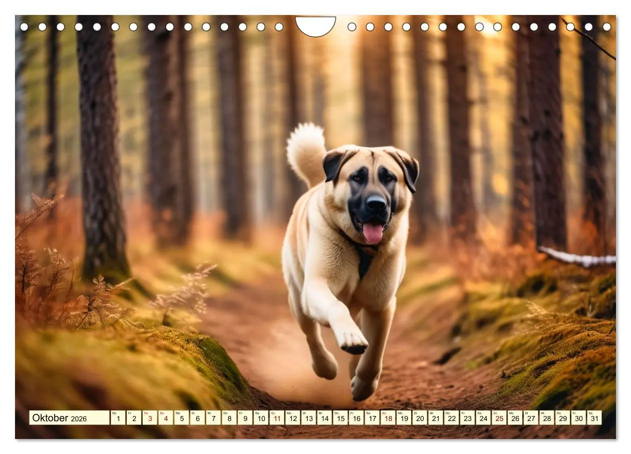 Bild: 9783457328781 | Kangal - der starke Herdenschutzhund (Wandkalender 2026 DIN A4...