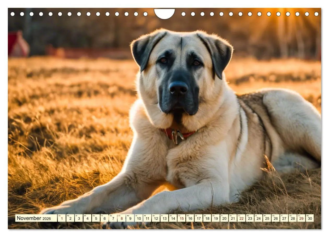 Bild: 9783457328781 | Kangal - der starke Herdenschutzhund (Wandkalender 2026 DIN A4...