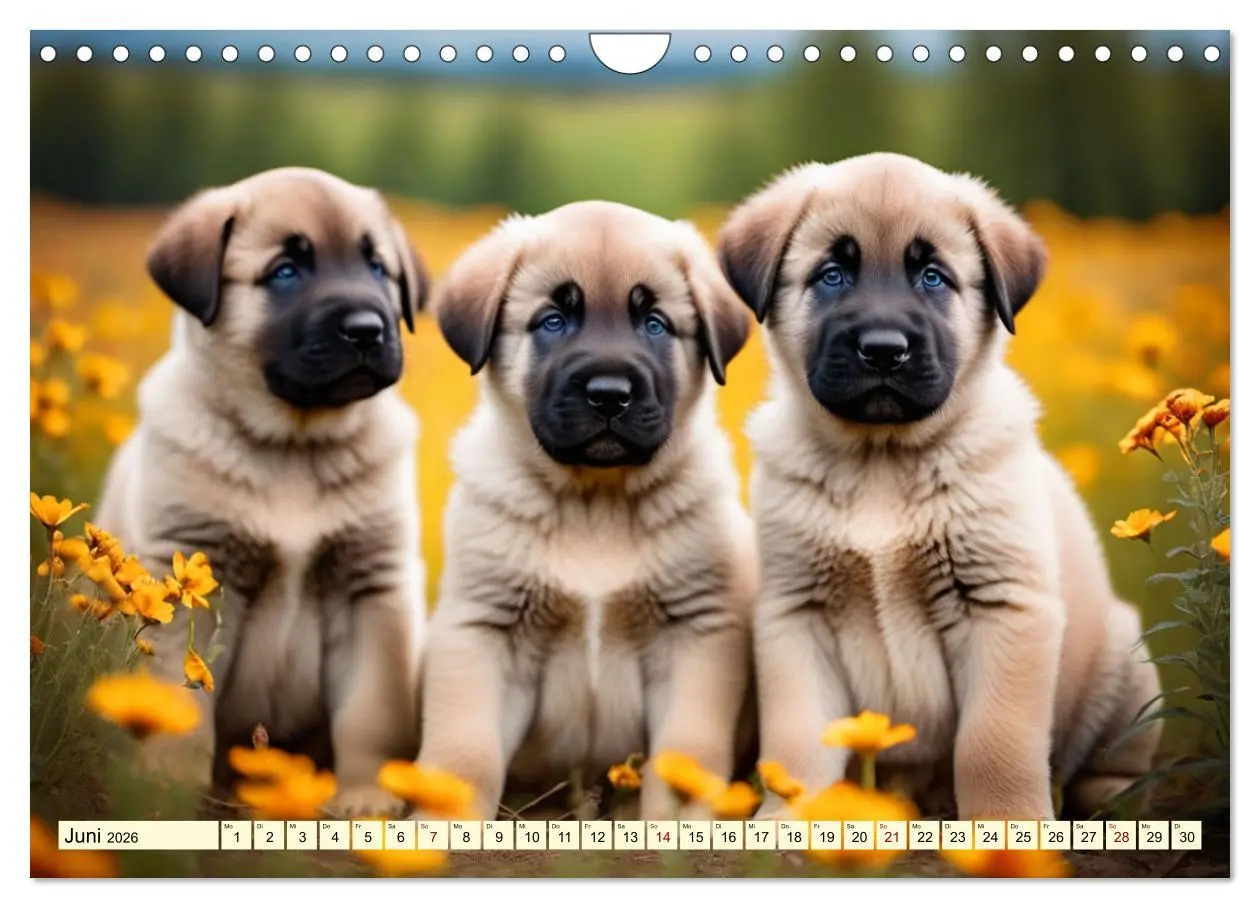 Bild: 9783457328781 | Kangal - der starke Herdenschutzhund (Wandkalender 2026 DIN A4...