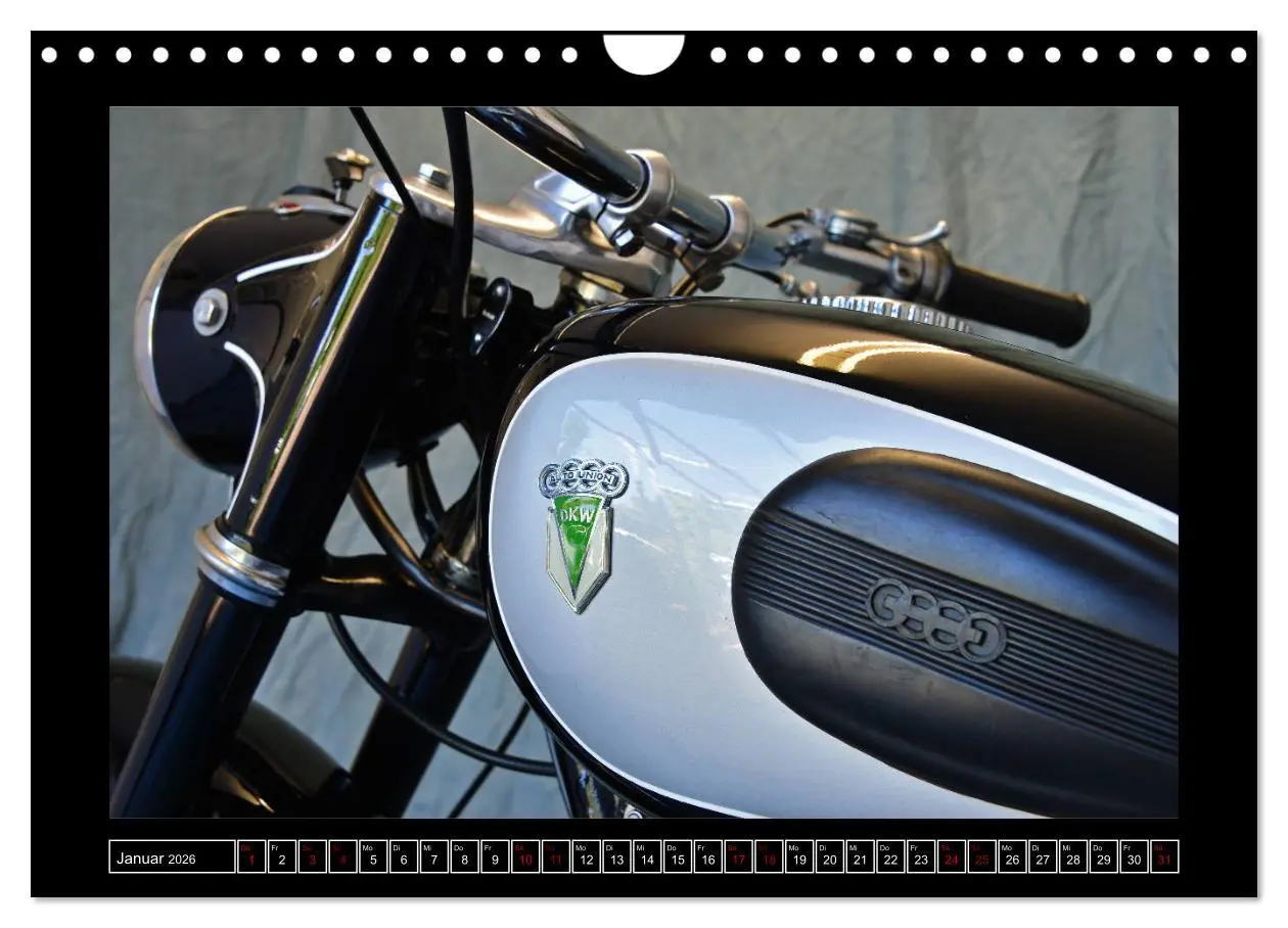 Bild: 9783457878781 | DKW RT 175 - Ein Motorrad der Auto Union (Wandkalender 2026 DIN A4...