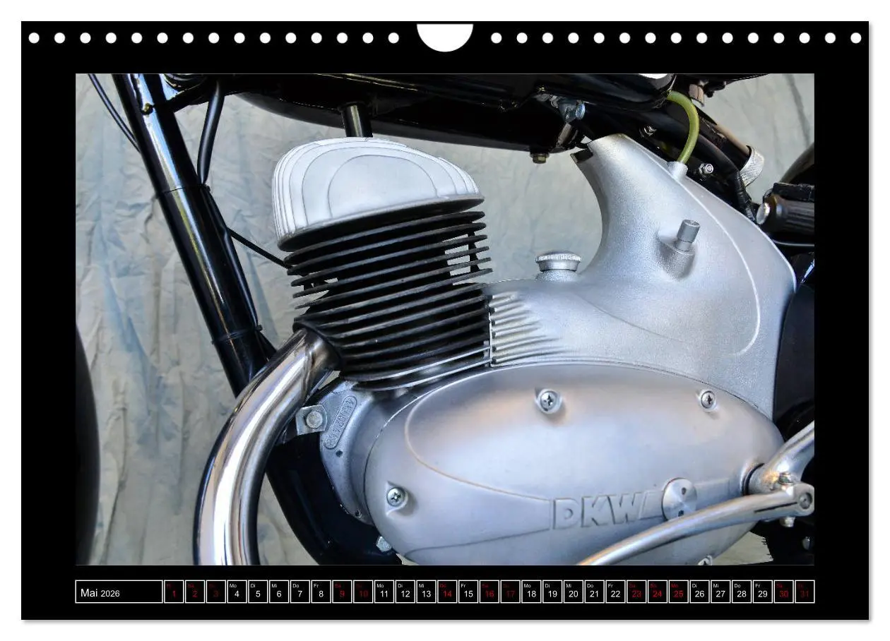 Bild: 9783457878781 | DKW RT 175 - Ein Motorrad der Auto Union (Wandkalender 2026 DIN A4...