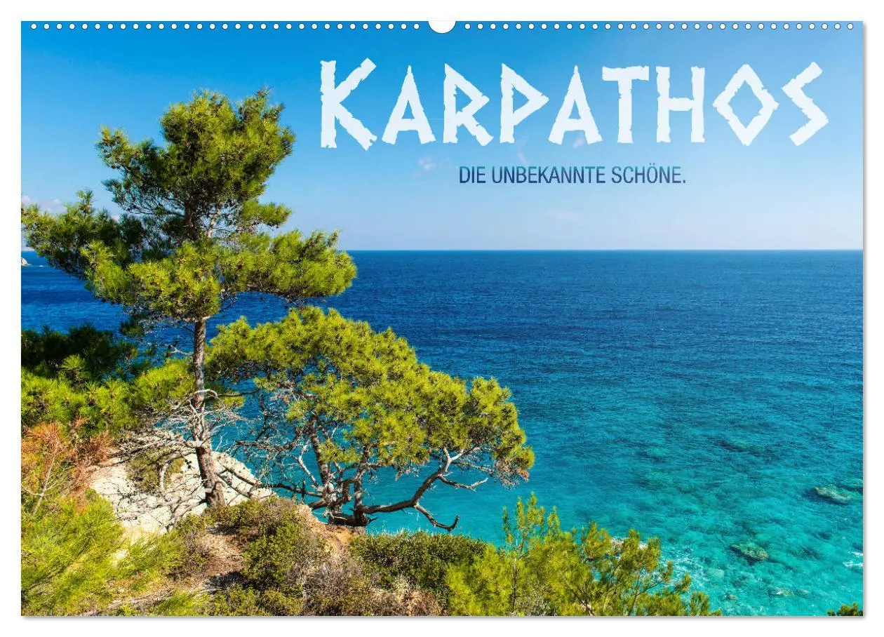 Cover: 9783457948781 | Karpathos - die unbekannte Schöne (Wandkalender 2026 DIN A2 quer),...