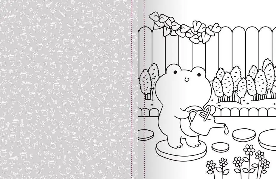 Bild: 9783741528781 | Cozy World - Comfy Garden (mit Stickern) | Ullmann Medien | Buch