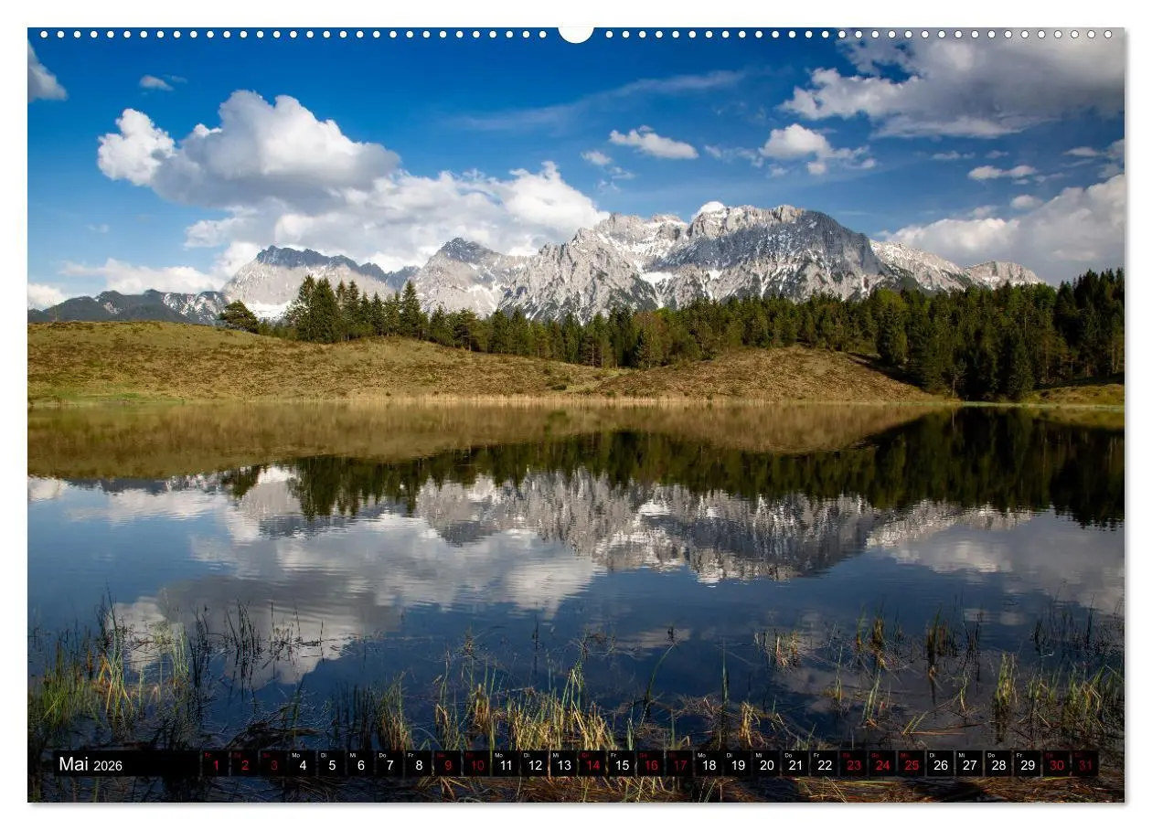 Bild: 9783457488881 | Seen im Werdenfelser Land (hochwertiger Premium Wandkalender 2026...