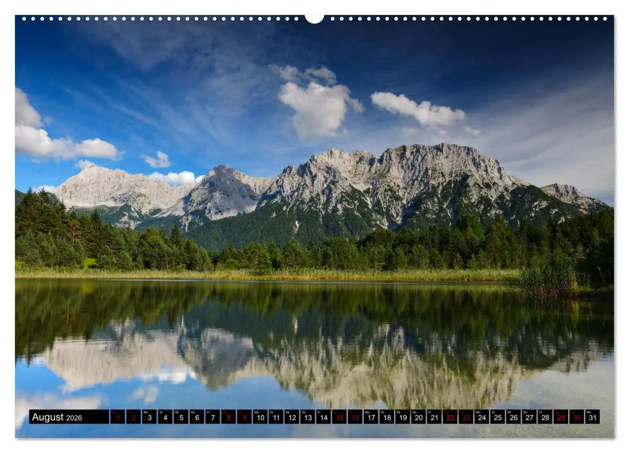 Bild: 9783457488881 | Seen im Werdenfelser Land (hochwertiger Premium Wandkalender 2026...