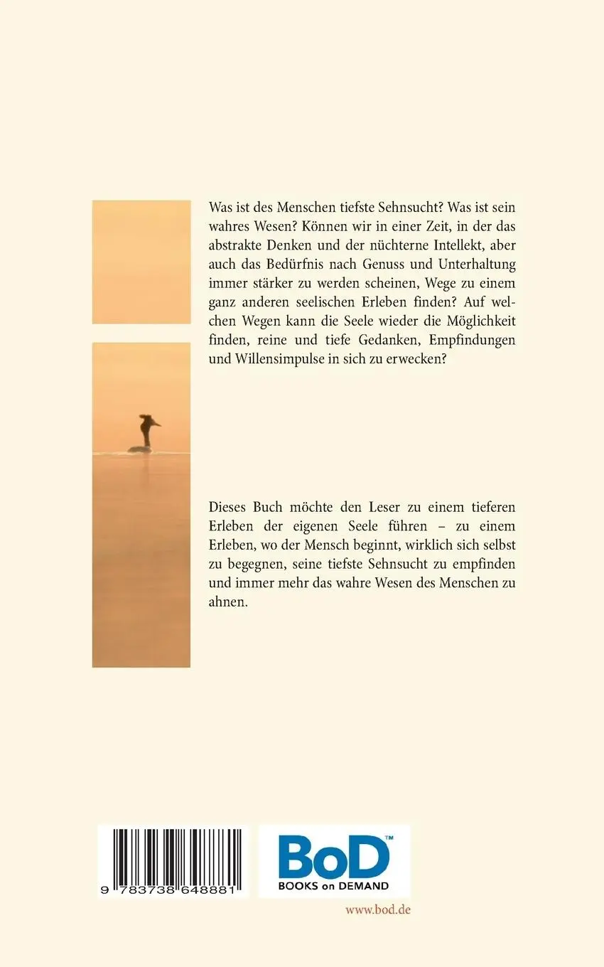 Rückseite: 9783738648881 | Die tiefste Sehnsucht | Auf dem Weg zum wahren Wesen des Menschen
